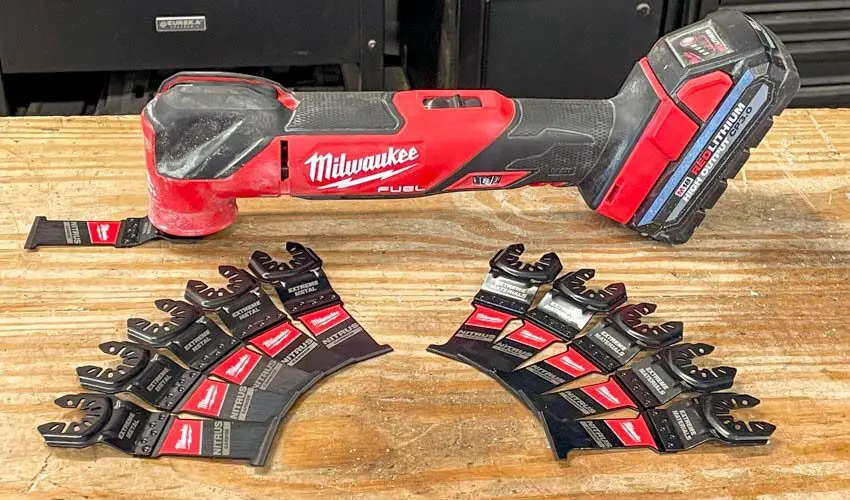 Milwaukee Nitrus Carbide Oscillating Multi-Tool Blades