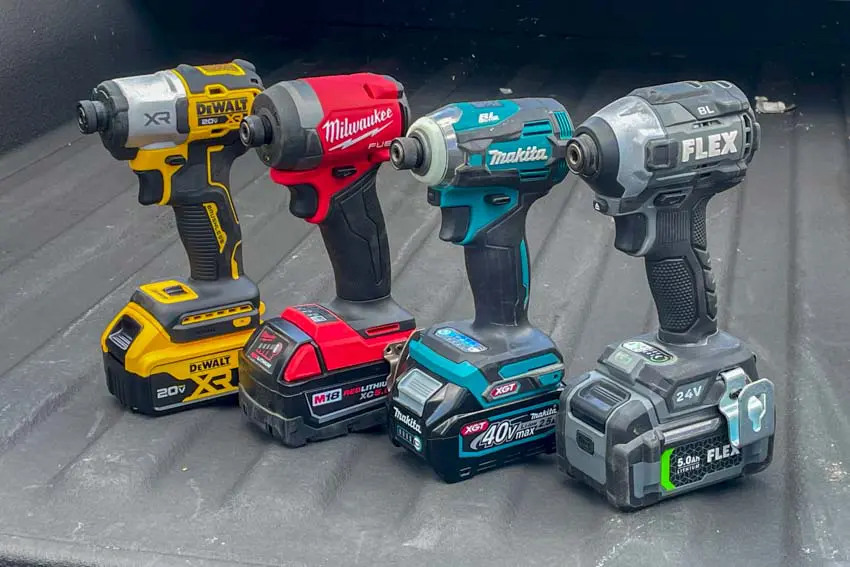 Makita cordless drill vs dewalt sale