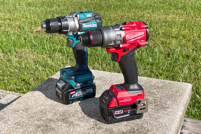 Makita cordless drill comparison sale