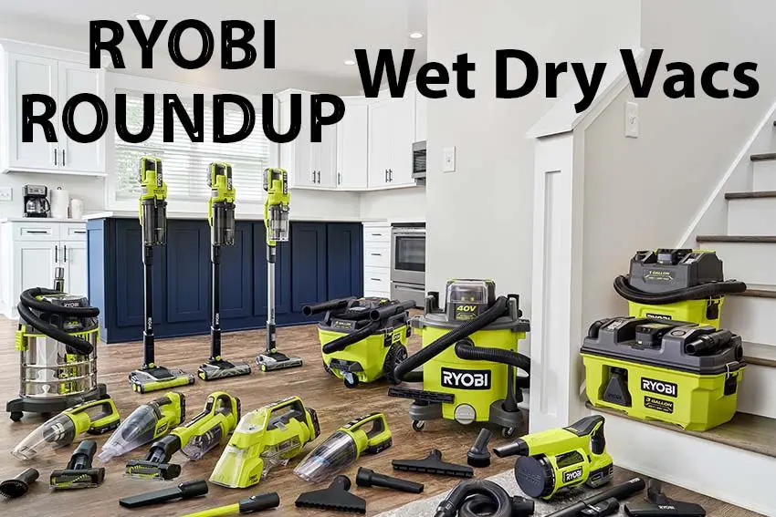 Ryobi Wet Dry Vacuum