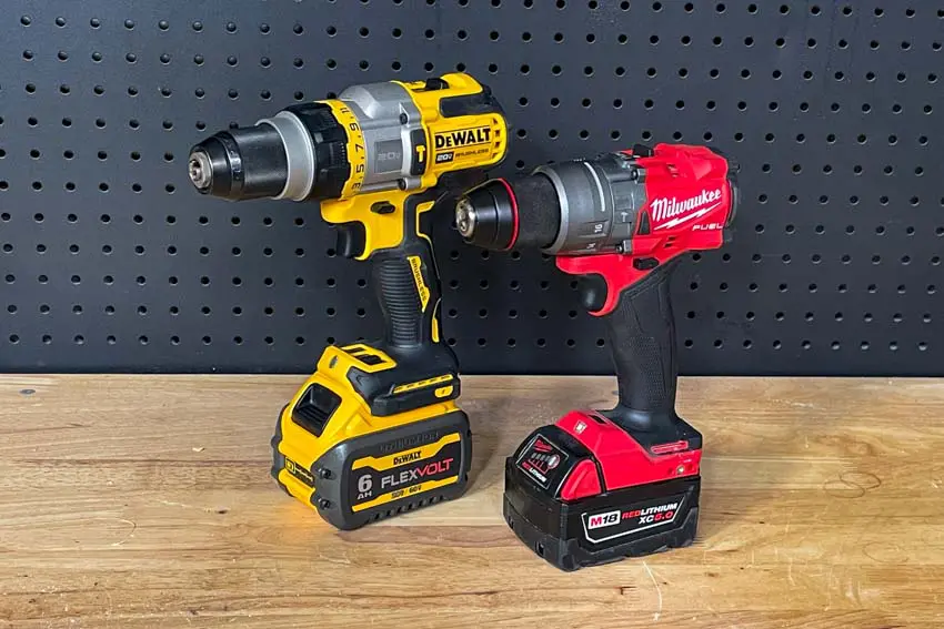 DeWalt Vs Milwaukee Hammer Drill Head-to-Head Review