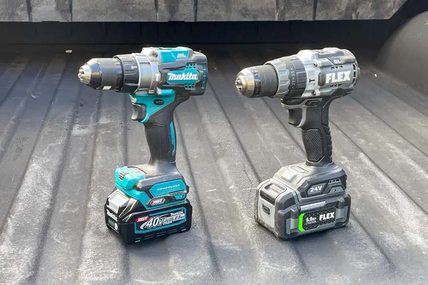 Flex Vs Makita Hammer Drill Head-to-Head Review