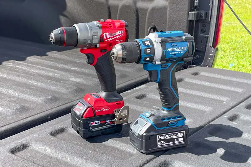 Milwaukee Vs Hercules Hammer Drill Head-To-Head Review