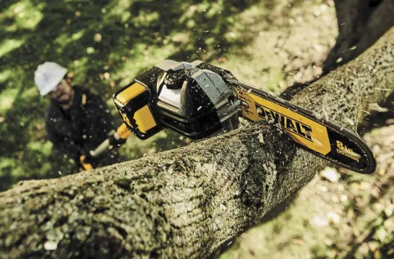 Best battery operated pole chain saw sale