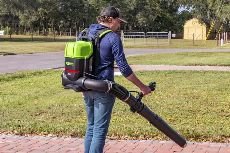 Greenworks Commercial 82V Dual-Port Backpack Blower BB361-82DP