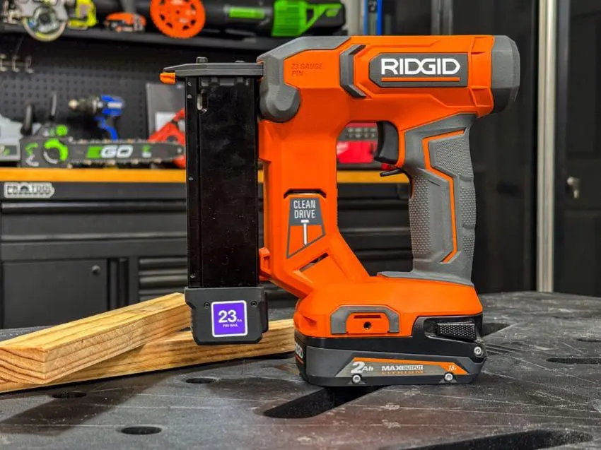 Ridgid Cordless Pin Nailer