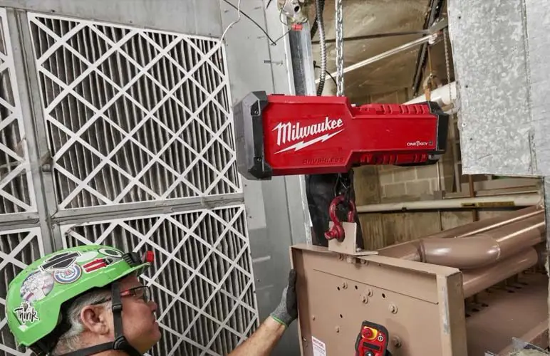 milwaukee compact chain hoist