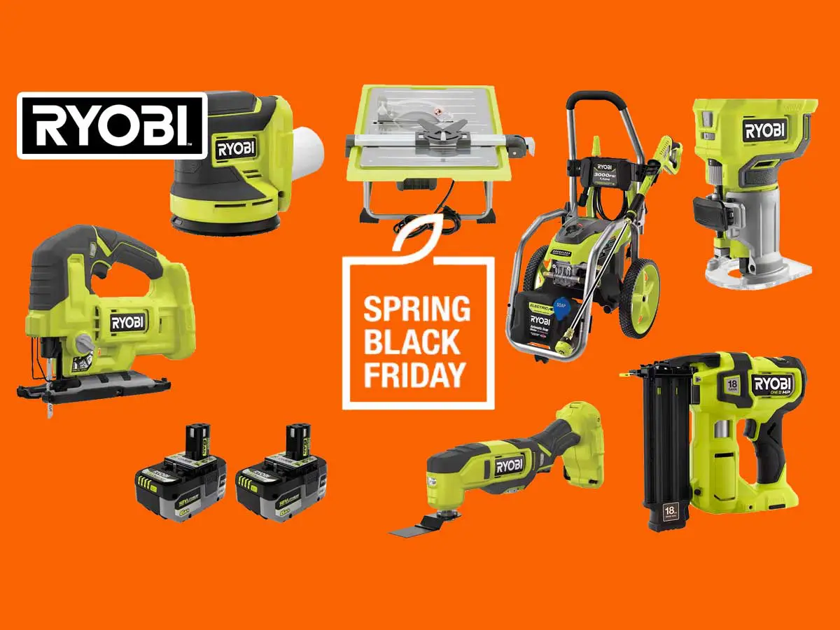 Home Depot Spring Black Friday Deals RYOBI