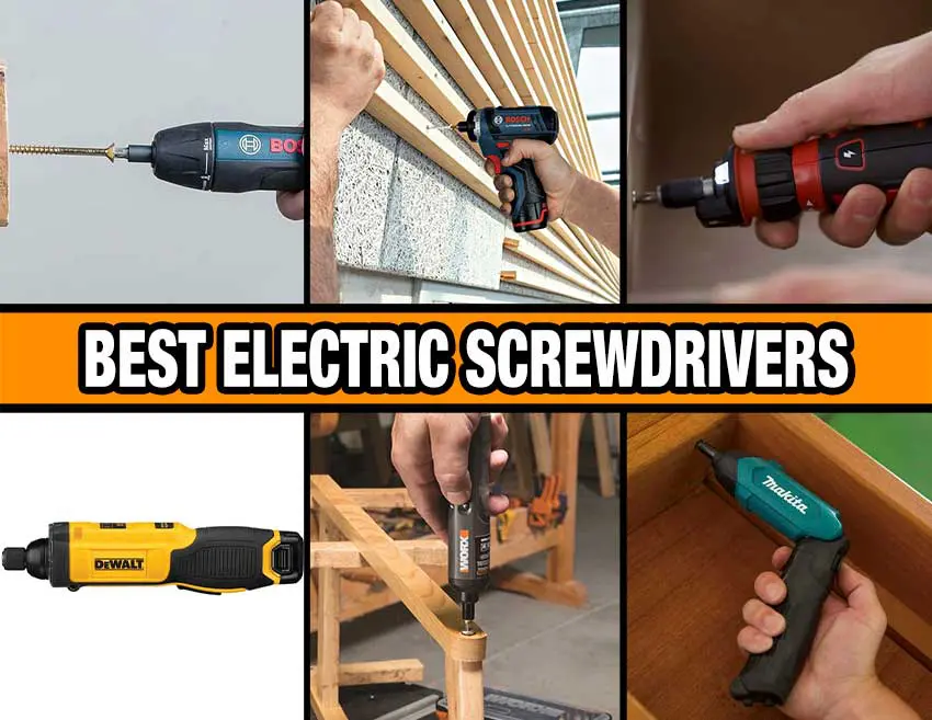 Using an electric screwdriver sale