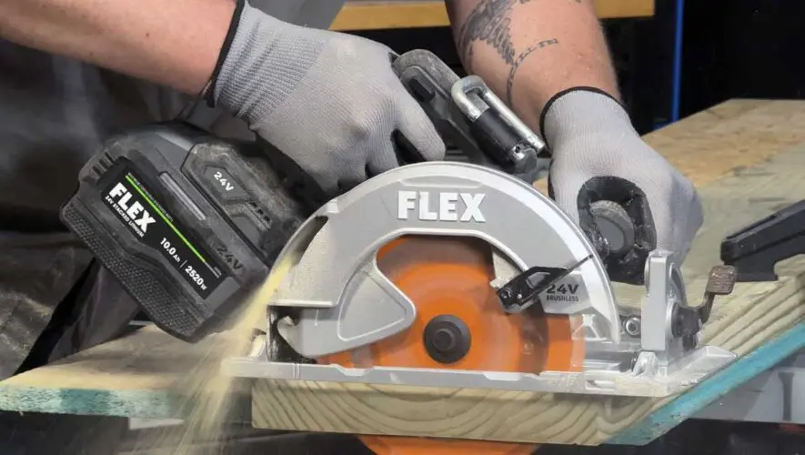 Flex 7-1-4 circular saw cross-cut