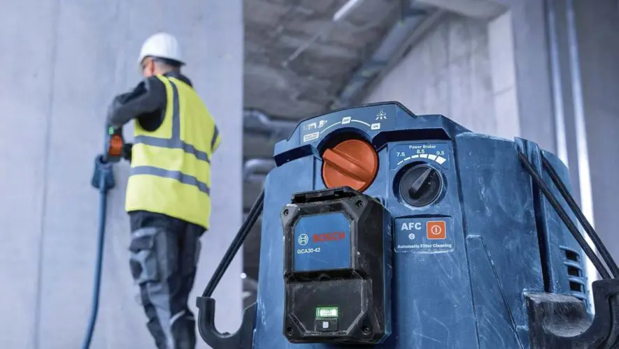 bosch dust control system