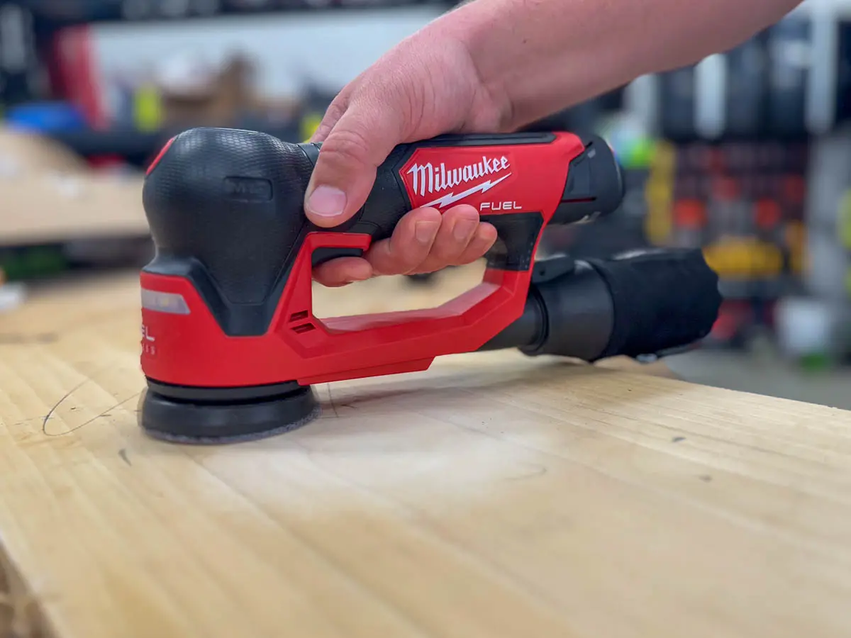 Milwaukee orbital sander fuel sale