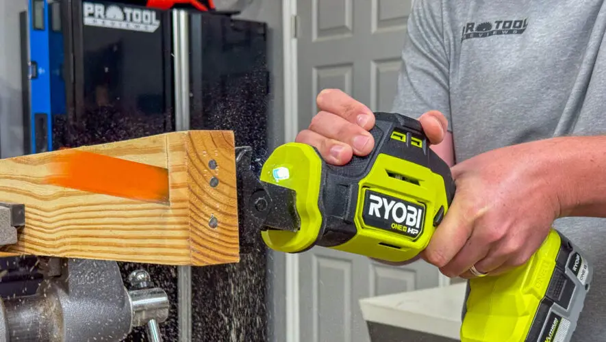 Ryobi 18V Compact One-Handed Reciprocating Saw