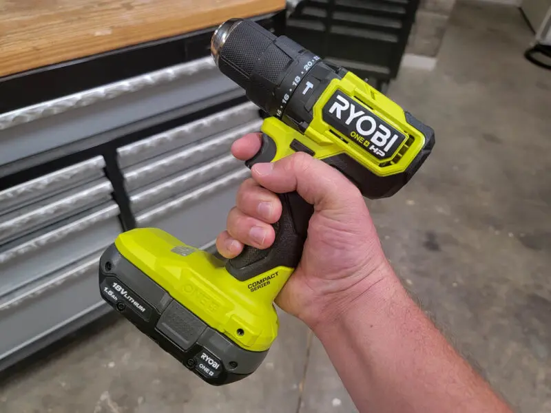 Ryobi 18V Hammer Drill Profile