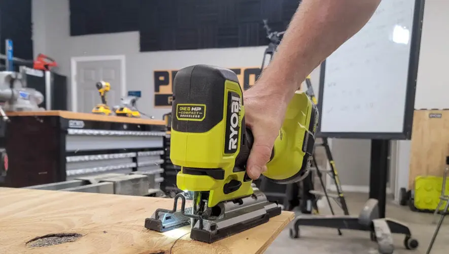 Ryobi barrel grip jigsaw