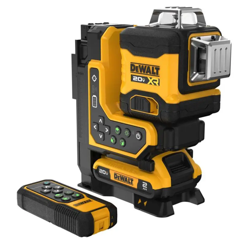 DeWalt 20V Max Remote Control Cross Line Laser