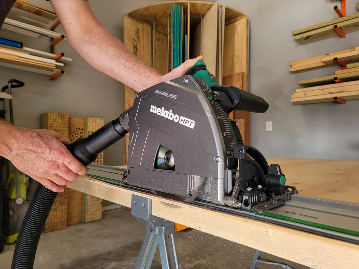 Metabo HPT MultiVolt Track Saw