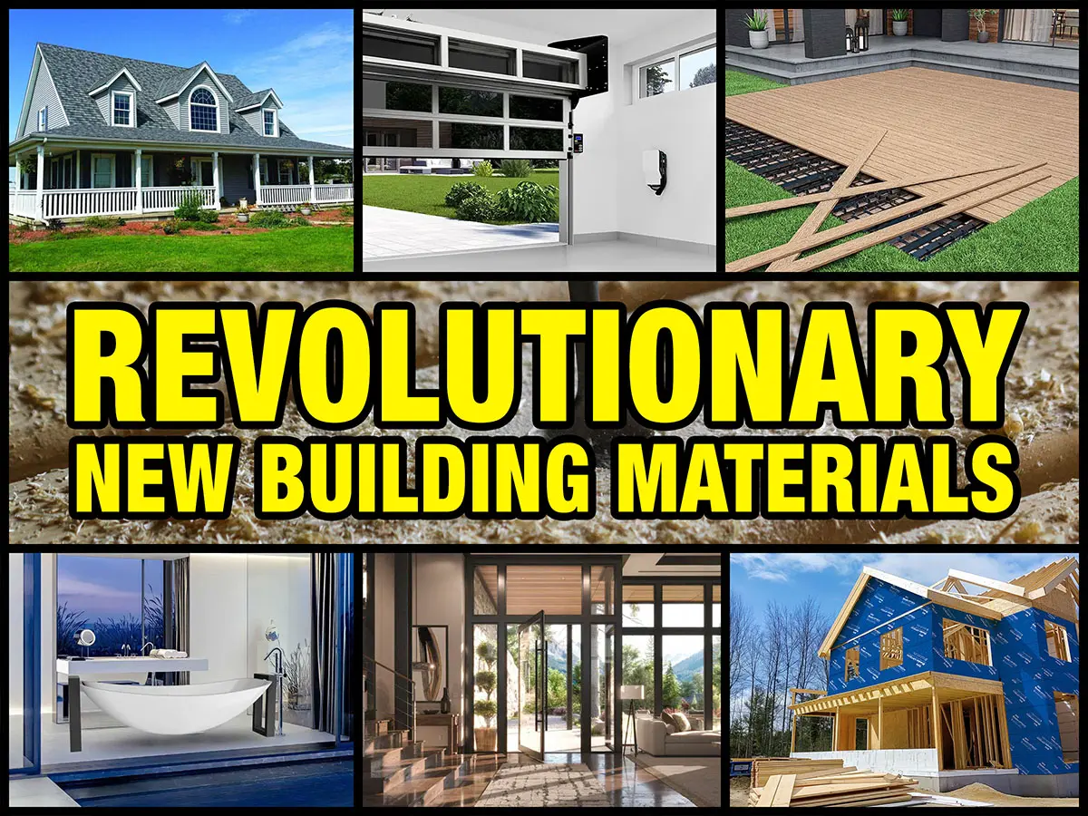 15 New Building Materials Revolutionizing Home Construction and Design