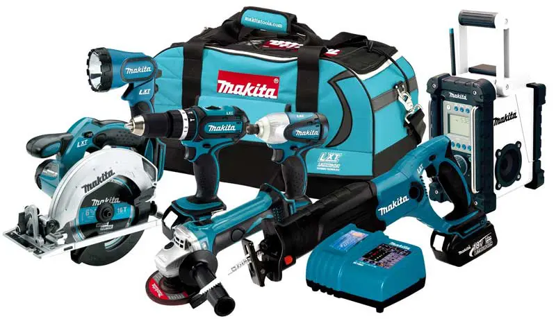 Makita LXT702 18 Volt Li-Ion 7-piece Combo Kit Review