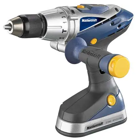 Mastercraft 18 volt cordless drill sale