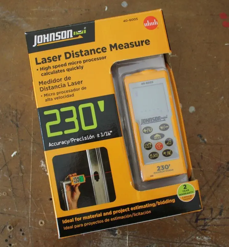 Johnson Level 40-6005 230' Laser Distance Measure Review