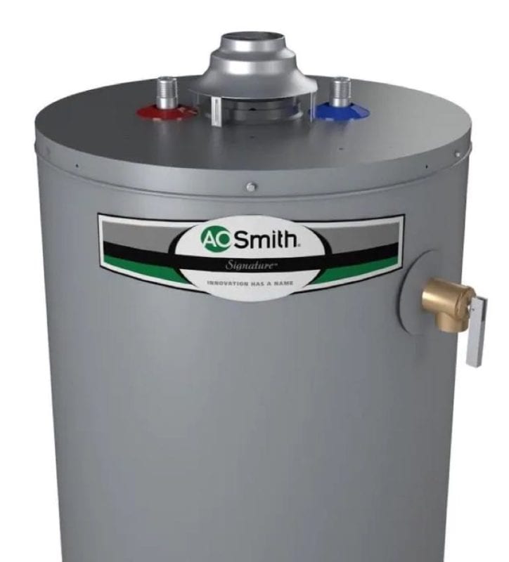 Rheem Performance Platinum 60 Gallon (227L) 12 Year 50,000 BTU Tank Natural  Gas Water Heat