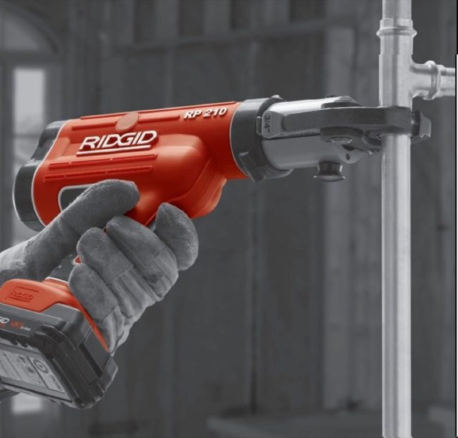 Ridgid RP 210-B 18-volt Press Tool Preview