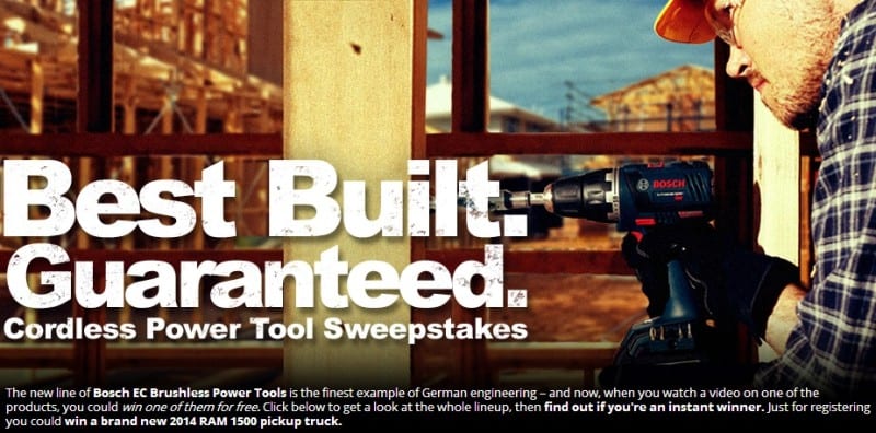 Check Out New Bosch Products And Win A Ram 1500 Truck