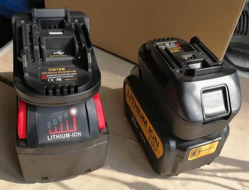 Should You Use Cordless Tool Battery Adapters? - Ptr