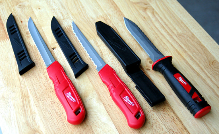 Milwaukee Insulation Knife and Duct Knife Featured