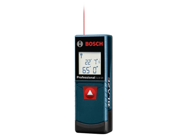 Bosch BLAZE GLM 20 Laser Measure | Pro Tool Reviews