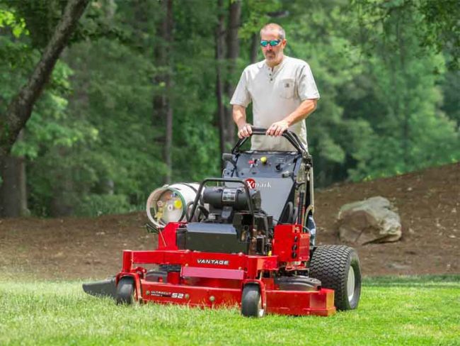 Exmark Vantage S-Series Propane Stand-on Mower | PTR