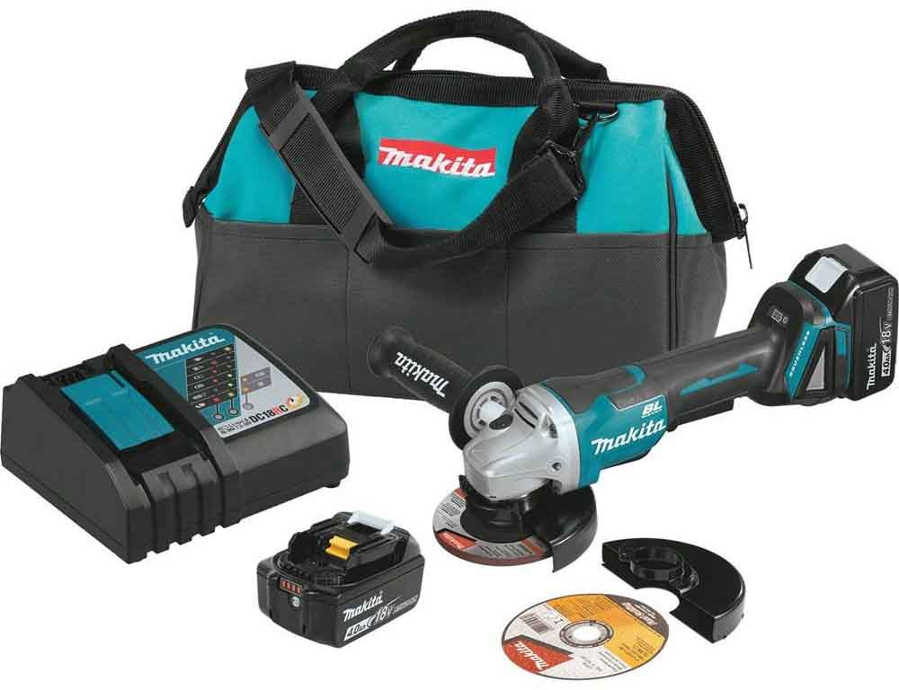 Makita XAG10M 18V LXT Brushless Grinder | Pro Tool Reviews