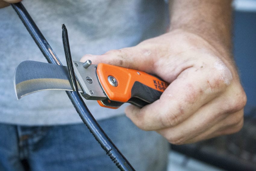 Klein Cable Skinning Utility Knife Review - Pro Tool Reviews