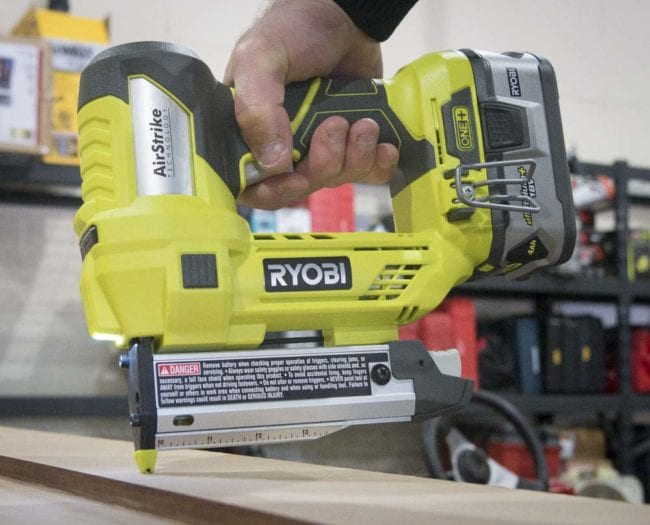 Ryobi Cordless Pin Nailer: P318 23-Gauge Airstrike Incoming | PTR