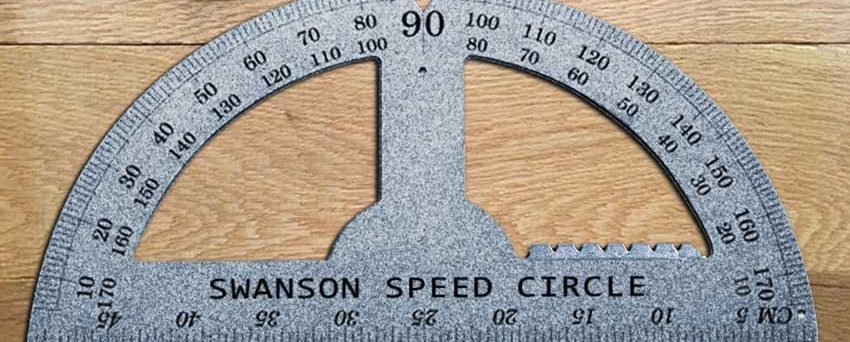 Swanson speed circle angle finder