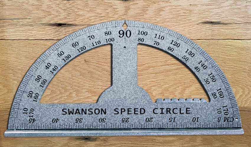 Swanson speed circle angle finder