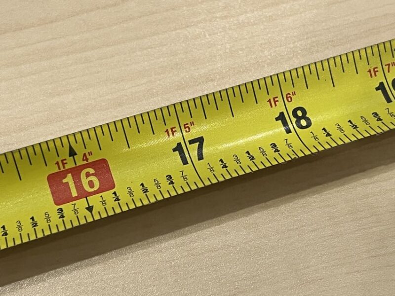 How to read a tape measure and what different markings mean