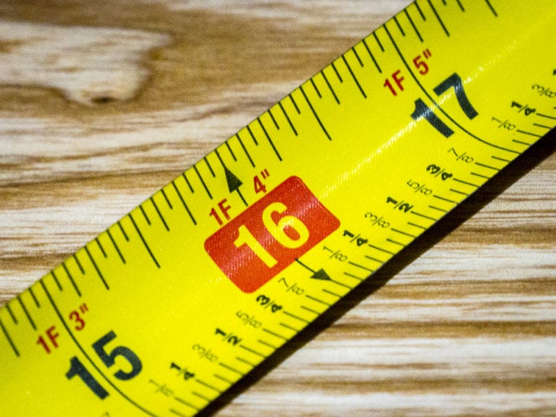 How to read a tape measure and what different markings mean