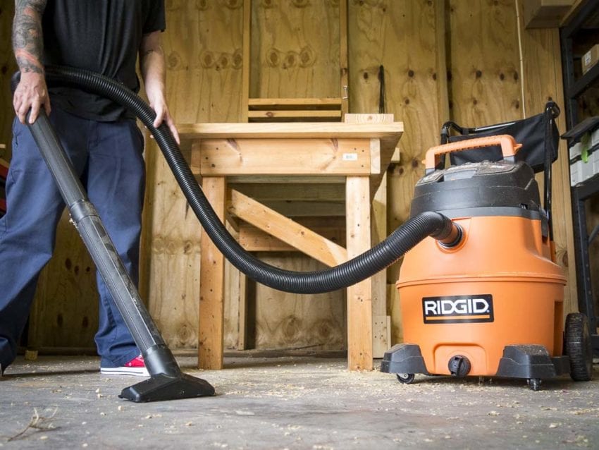 Clean your House with a Ridgid Vac