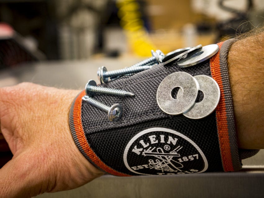 Klein Magnetic Wristband - Get a Grip on Your Loose Screws! - Pro Tool  Reviews