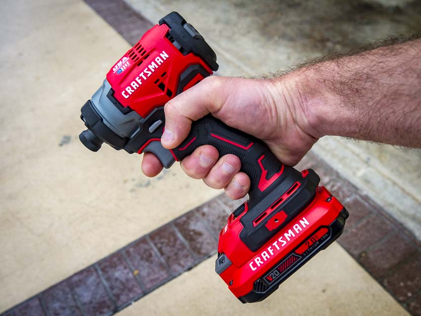 Craftsman V20 Brushless Impact Driver CMCF820 Review PTR