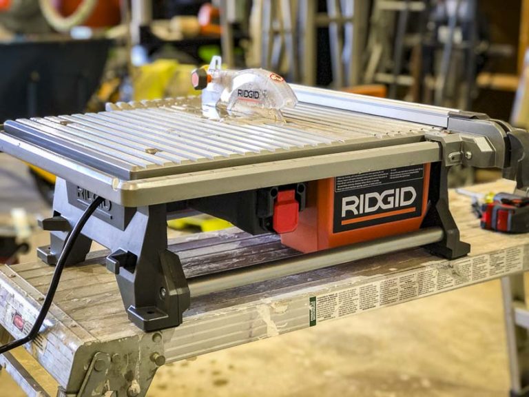 Ridgid 7-Inch Tile Saw R4021 Review - Pro Tool Reviews