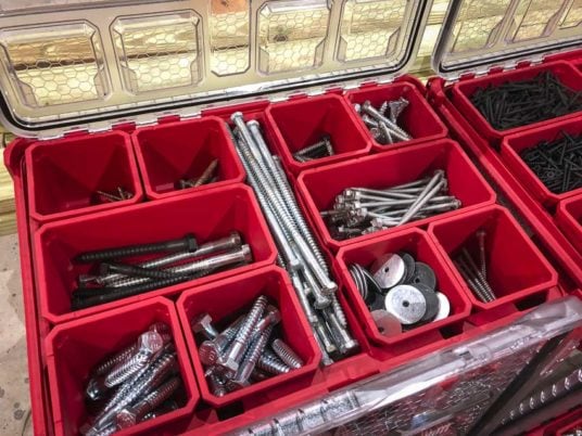 Organizing Screws And Nails Using Milwaukee Packout 