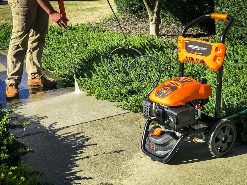 Generac 3100 PSI Electric Start Pressure Washer 7132 Review PTR