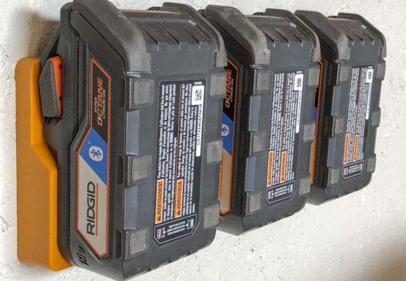 48 ToolsBattery Holder Ridgid AEG