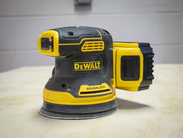 DeWalt DCW210 5inch Random Orbit Sander Review PTR