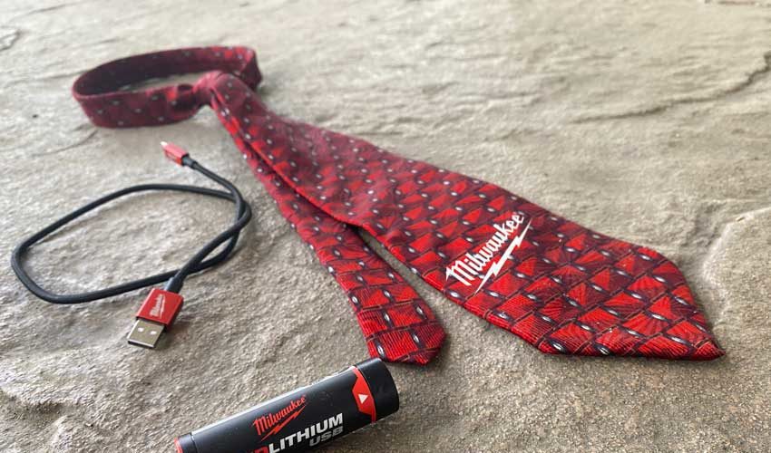 Milwaukee RedLithium USB Heated Tie