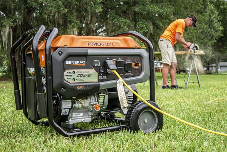 Generac Gp6500 Cosense Portable Generator Review Pro Tool Reviews 4594