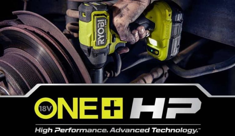 Ryobi ONE+ HP Power Tools - More Compact Power - PTR